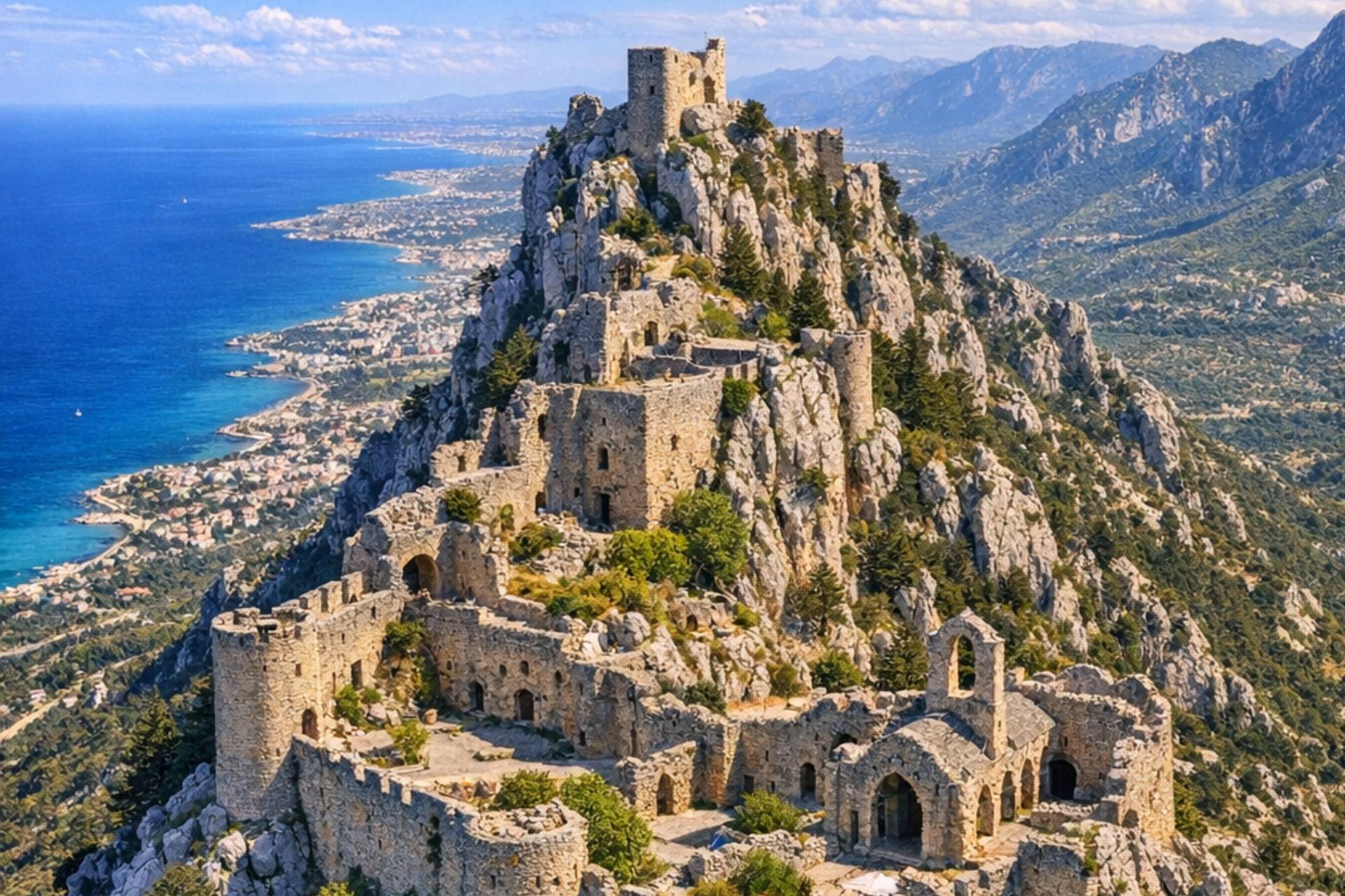 St. Hilarion Kalesi ve Walt Disney &ndash; Pamuk Prenses İlişkisi: Ger&ccedil;ek, Efsane ve Pop&uuml;ler K&uuml;lt&uuml;r&uuml;n Buluşması